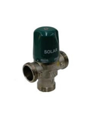 VALV.MEZCLA.TERMOST.SOLAR.3/4"HE 30-65°C.SIN RACOR