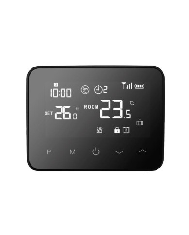 TERMOSTATO  PROGRAMABLE UNICLIMA  WIFI BLACK WF