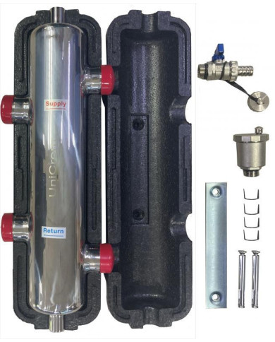 SEP. HIDRAULICO 4",4VX11/4 + 2VX1/2 + PURG + VAL1/2 + AISLACION