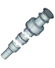 KIT SALIDA VERT  ITALTHERM T. POWER 90 A 160 KW 100M