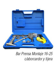 BAR PRENSA MONTAJE 16-25 C/ABOCARDADOR Y TIJERA