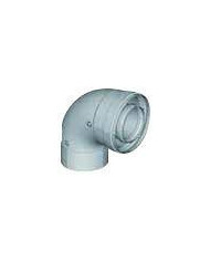 CURVA 90° COAX. ITALT. CITY CLASS 60/100 COND.