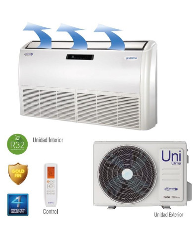 P.CIELO INVERTER UNICLIMA/MID 36.000 BTU R32