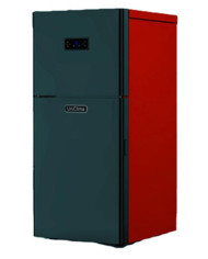 CALD. PELLET UNICLIMA PETRA 27.5KW. OUT.ROJA
