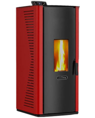 CALD. PELLET UNICLIMA ALPINA 20KW. IN. ROJA