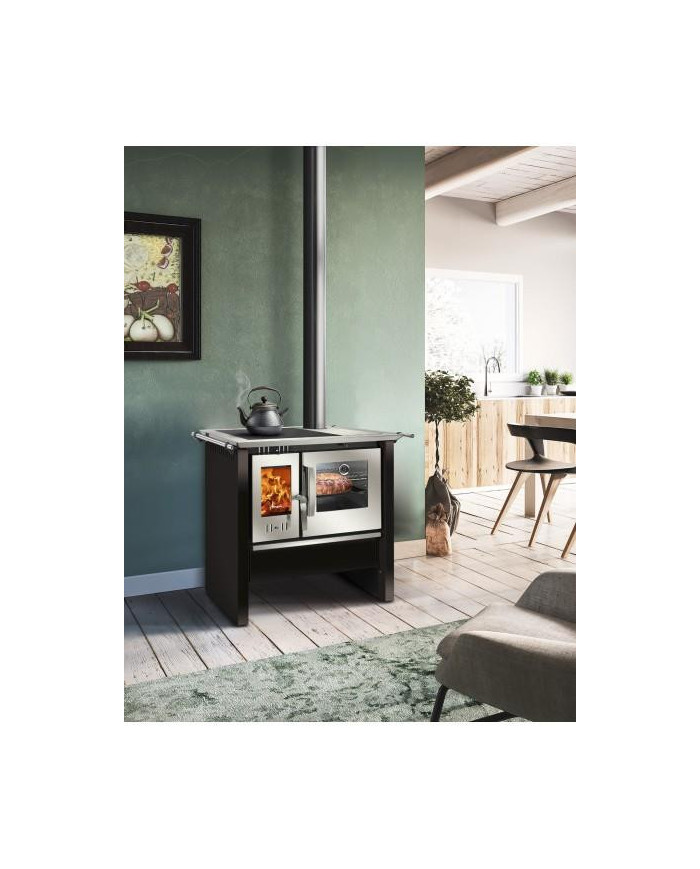 COCINA A LEÑA AMESTI/ALLEGRA COMB.LENTA NEGRO