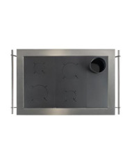 COCINA A LEÑA AMESTI/ALLEGRA COMB.LENTA NEGRO