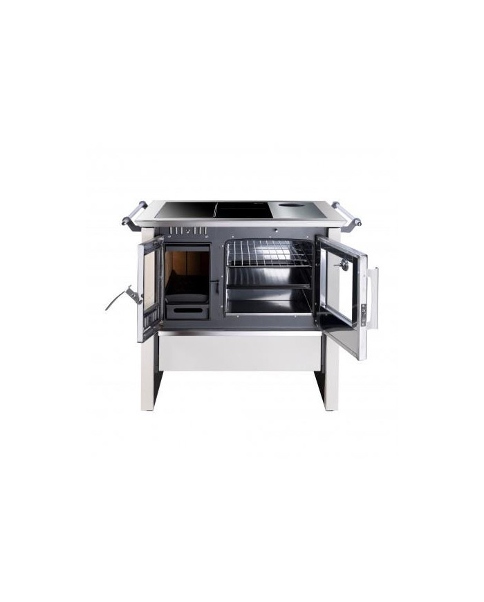 COCINA A LEÑA AMESTI/ALLEGRA COMB.LENTA VITROX BLA