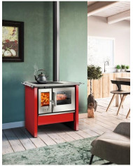 COCINA A LEÑA AMESTI/ALLEGRA XL. COMB.LENTA ROJO