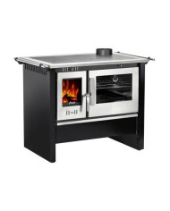 COCINA A LEÑA AMESTI/ALLEGRA XL. COMB.LENTA NEGRO