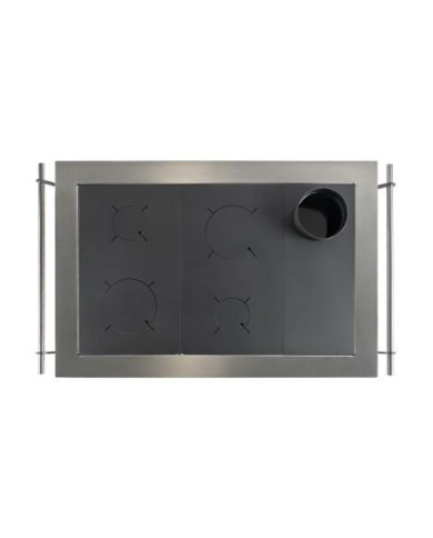 COCINA A LEÑA AMESTI/ALLEGRA XL. COMB.LENTA NEGRO