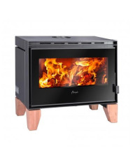 CALEFACTOR A LEÑA AMESTI/PALLADIO WOODEN FREE NEGR