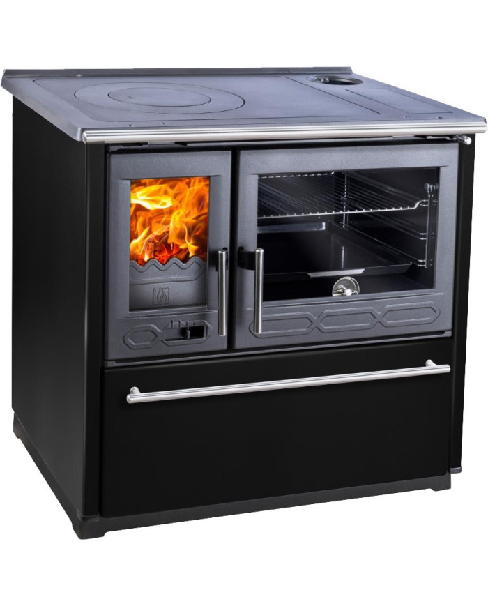 COCINA A LEÑA AMESTI/ALTIMA COMB.LENTA NEGRO