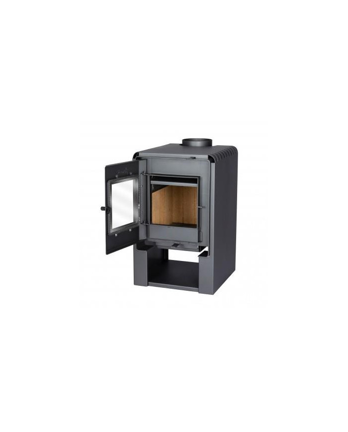 CALEFACTOR A LEÑA AMESTI/SCANTEK 350 5" NEGRO