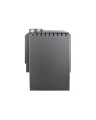 CALEFACTOR A LEÑA AMESTI/SCANTEK 350 5" NEGRO