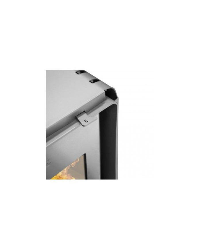 CALEFACTOR A LEÑA AMESTI/SCANTEK 350 5" NEGRO