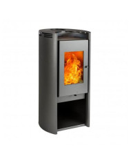 CALEFACTOR A LEÑA AMESTI/RONDO 450 DESIGN NEGRO