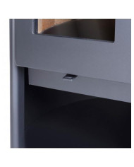 CALEFACTOR A LEÑA AMESTI/RONDO 450 DESIGN NEGRO