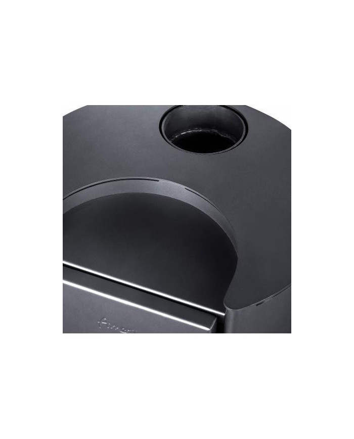 CALEFACTOR A LEÑA AMESTI/RONDO 450 DESIGN NEGRO