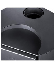 CALEFACTOR A LEÑA AMESTI/RONDO 450 DESIGN NEGRO