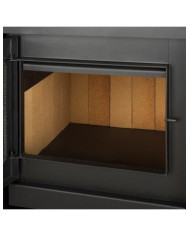 CALEFACTOR A LEÑA AMESTI/CLASSIC 400 ROJO