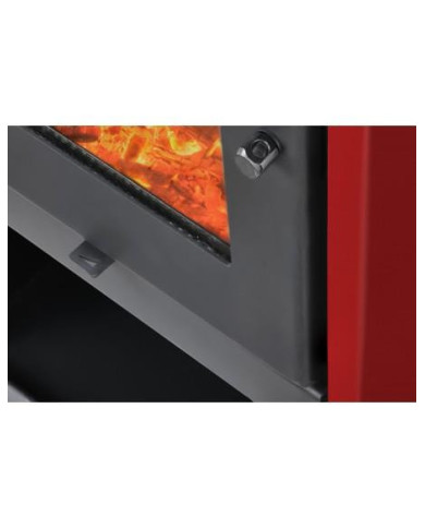 CALEFACTOR A LEÑA AMESTI/CLASSIC 500 ROJO