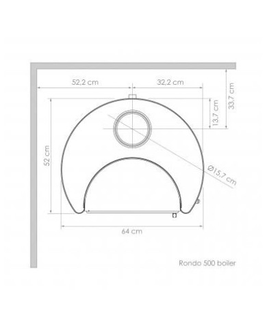 CALD. RONDO BOILER 500 15.500 KCAL/H