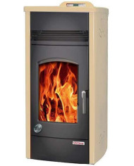 CALDERA INTERIOR A PELLET UNICLIMA SOFIA 18 KW MARFIL