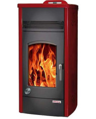 CALDERA INTERIOR A PELLET UNICLIMA SOFIA 18 KW ROJA