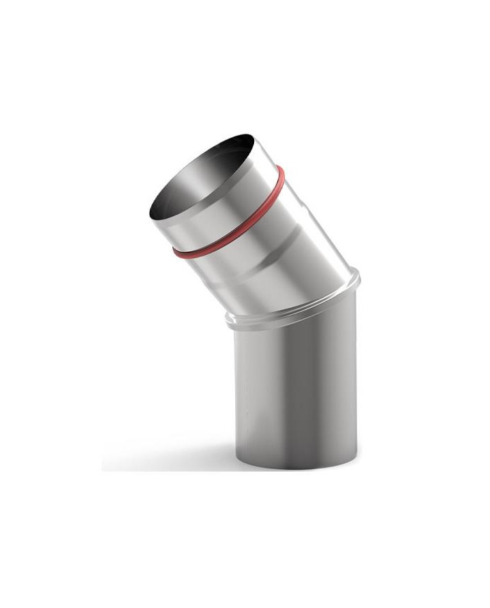 CODO 135° (45°) PELLET A.INOX. 80MM AMESTI