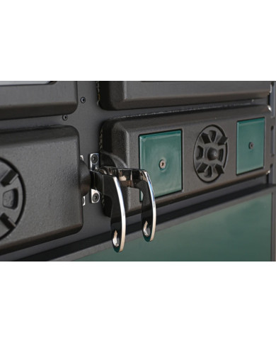 COCINA A LEÑA UNICLIMA VITTORIA VERDE 9KW