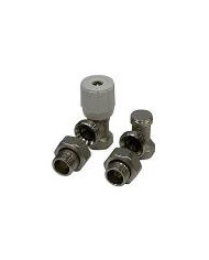 JGO. VALV  ANGULAR   +  CODO REGULACION  1/2 HI 1/2"