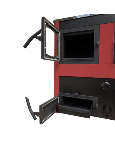 COCINA A LEÑA UNICLIMA MARTINA PLUS ROJA