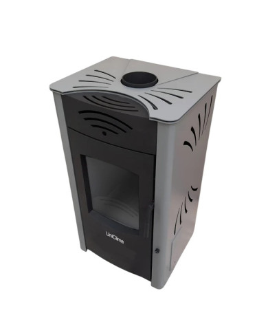 CALD. INTERIOR A LEÑA UNICLIMA ETNA BOILER 24 GRIS