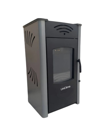 CALD. INTERIOR A LEÑA UNICLIMA ETNA BOILER 24 GRIS