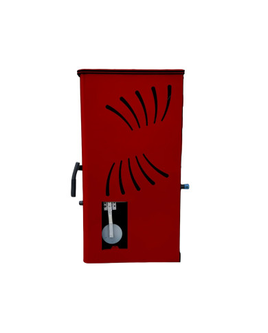 CALD. INTERIOR A LEÑA UNICLIMA ETNA BOILER 15 ROJA